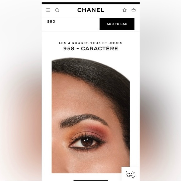 Chanel tres rouges eyeshadow and cheeks palette - Picture 3 of 3